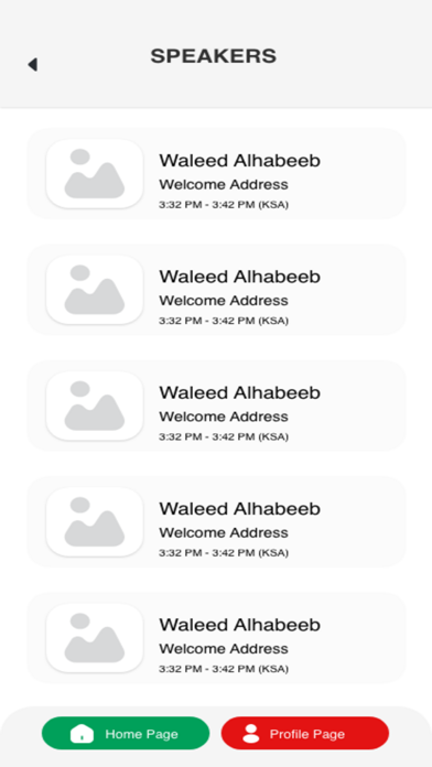 Saudi Derm Conference 2024 Screenshot