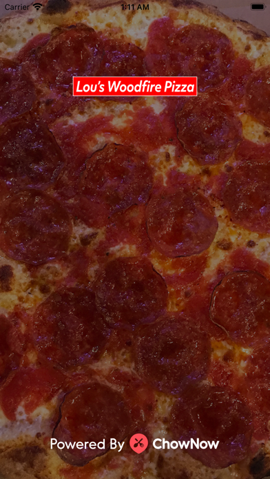 Lou's Woodfire Pizza Screenshot