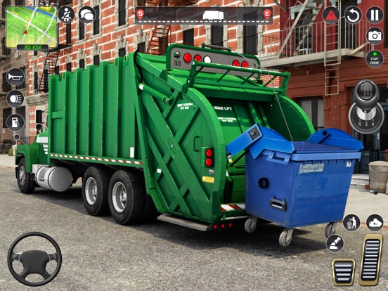 truck simulator vuilnis afval iPad app afbeelding 2
