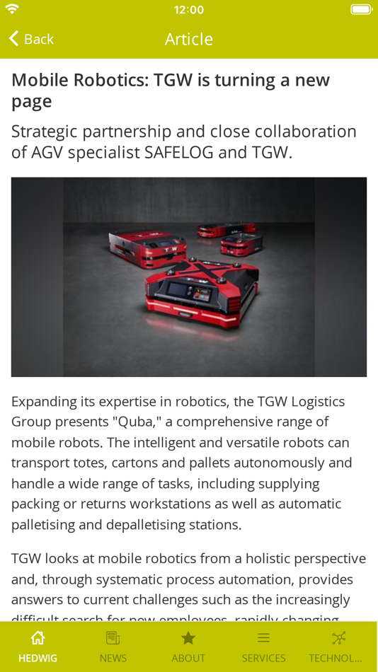 #3. myTGW (iOS) Podle: TGW LOGISTICS GROUP GMBH