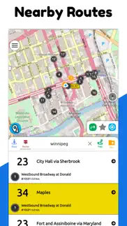 winnipeg transit rt iphone screenshot 2