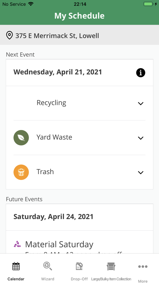#3. LowellRecycle (iOS) Podle: City of Lowell