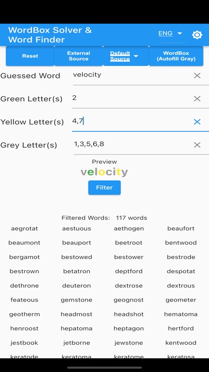 WordBox Solver And Word Finder