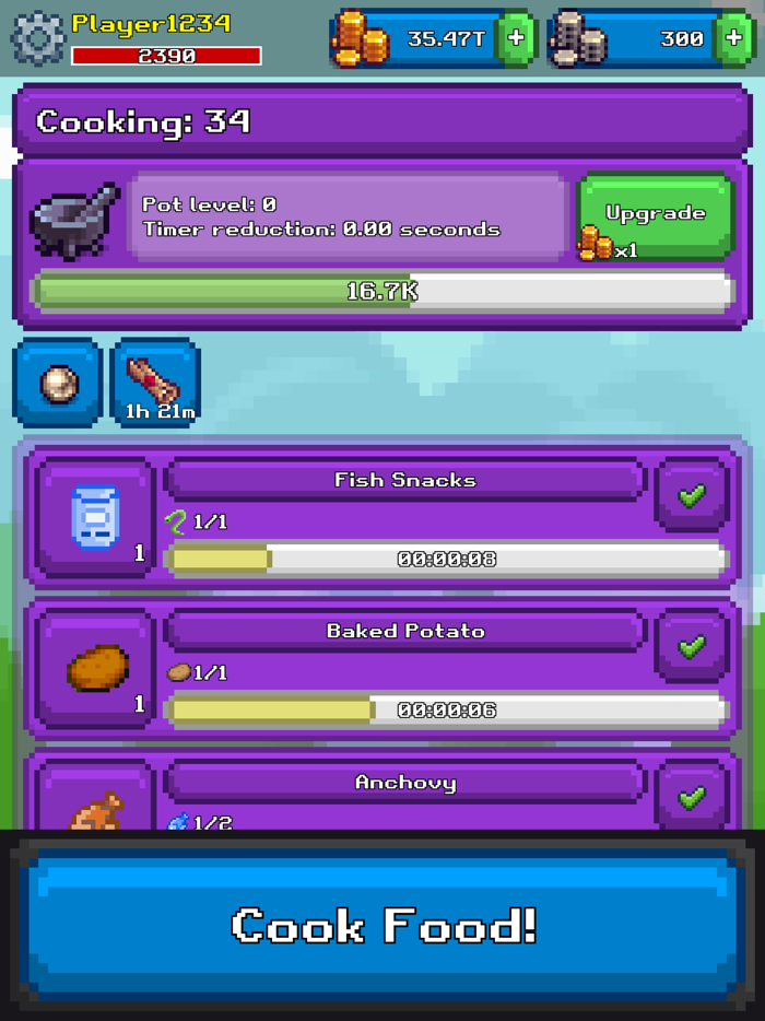 Skill Quest Idle Skilling RPG