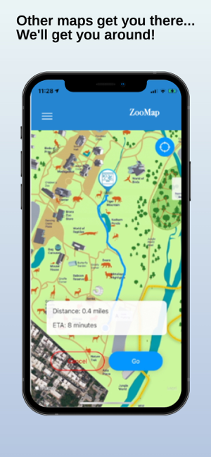 ‎Jacksonville Zoo - ZooMap Screenshot