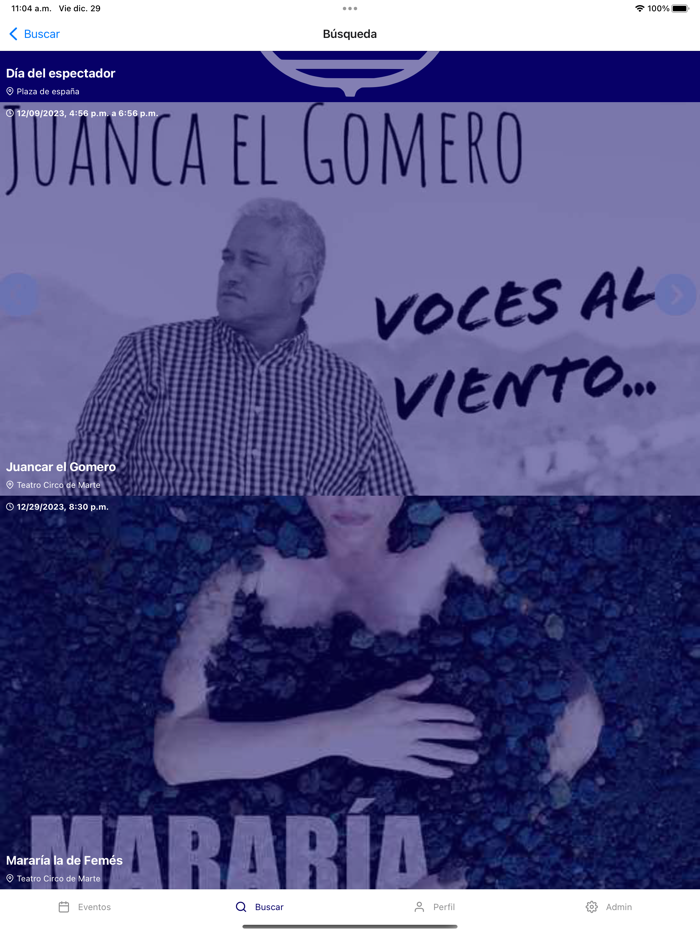 Eventos Santa Cruz de La Palma