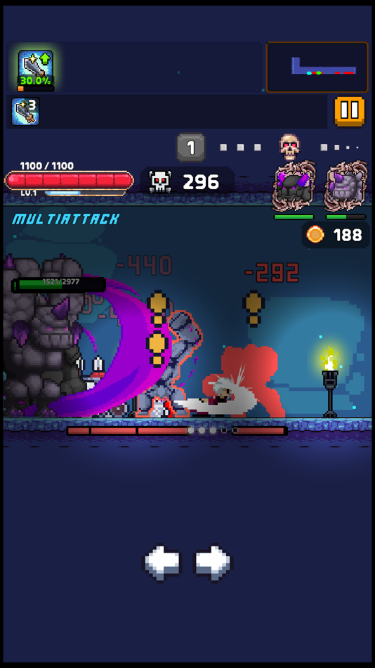 #7. RollingHero: Hack & Slash (iOS) 由: minchan kim