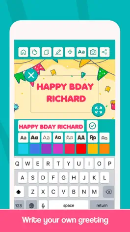 Game screenshot Happy Birthday Cards Maker . hack