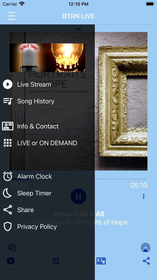 #2. Bible Time Radio Network (iOS) 由: International House of Prayer, Inc.