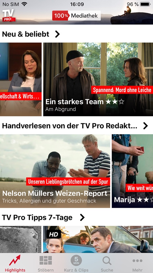 TV Pro Mediathek · - 1.8.10 - (iOS)