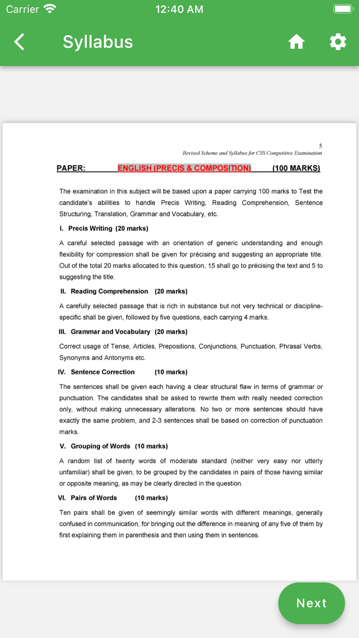 Muqabla - CSS Competitive Exam