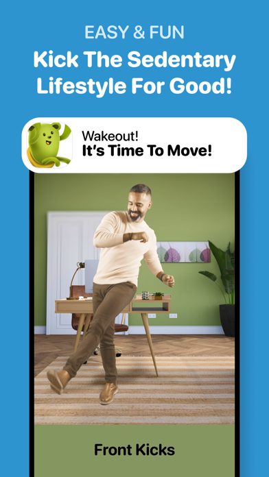 Wakeout! Defeat Sedentary Life poster