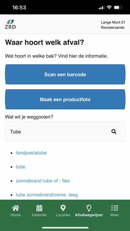 Afvalkalender ZRD screenshot-4