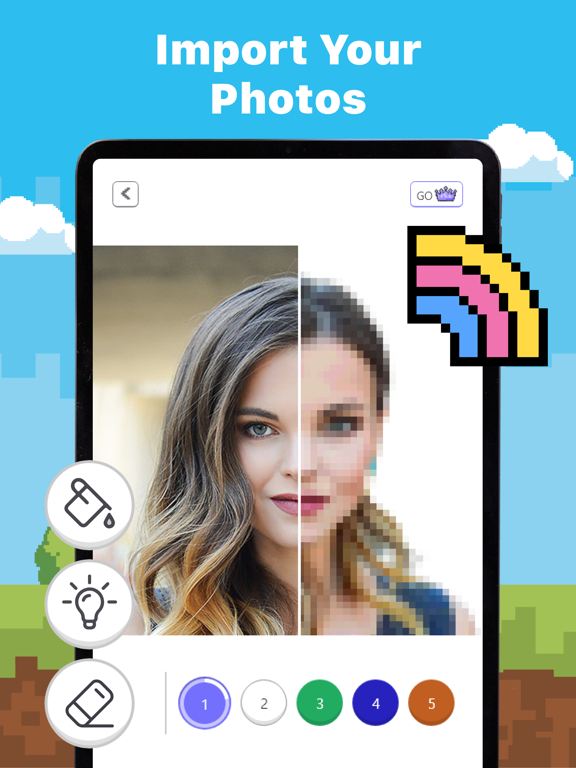 Pixel Art：Color by Number iPhone & iPad Game Reviews