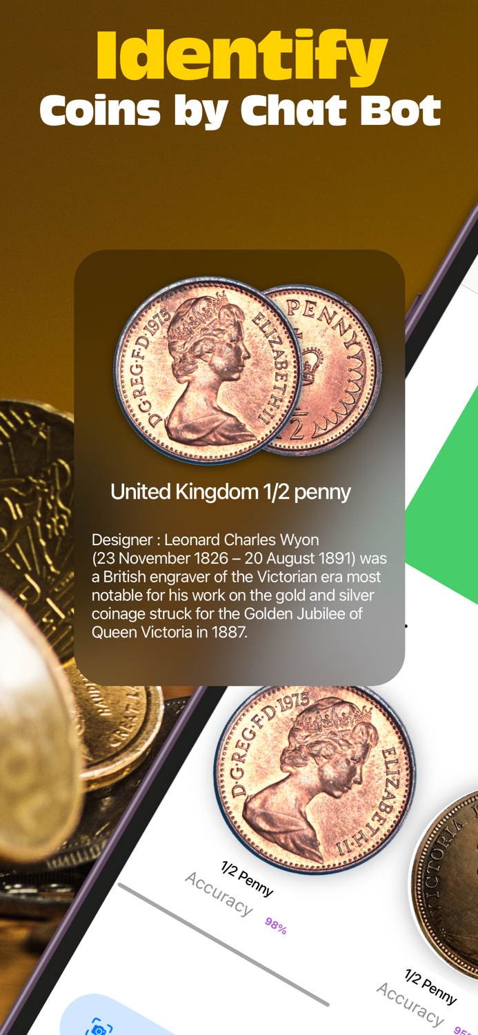 CoinGenie Identify Coins