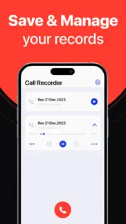 the voice recorder, call Мемоs iphone screenshot 3