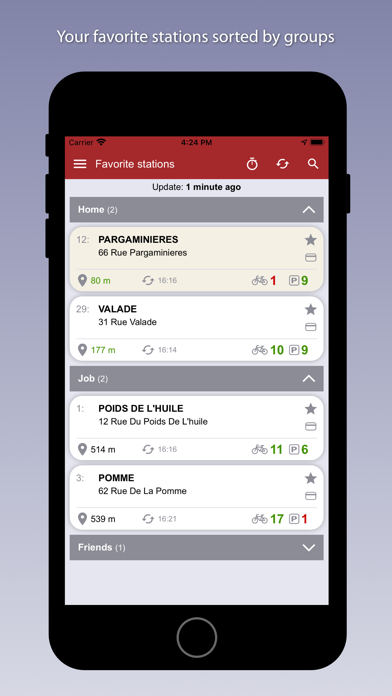 Toulouse Vélos Screenshot