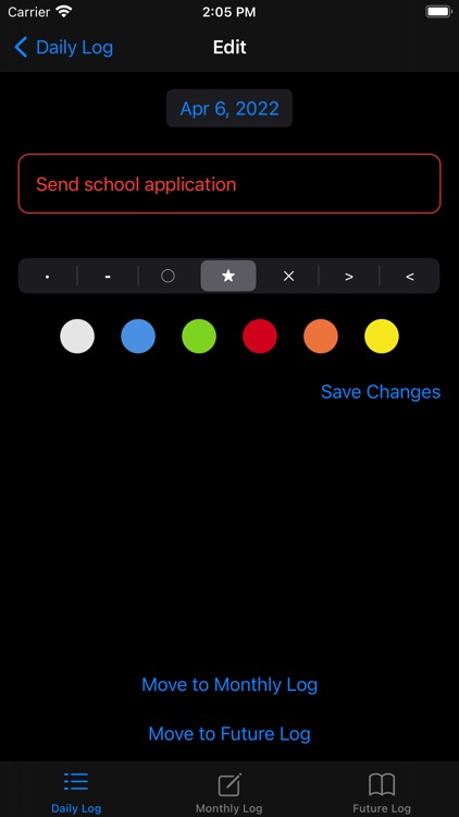 Bullet Journal Daily