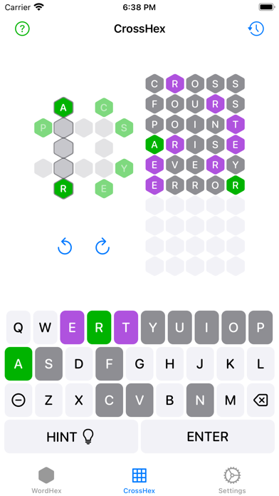 WordHex: 1 Secret, 6 Guesses Screenshot