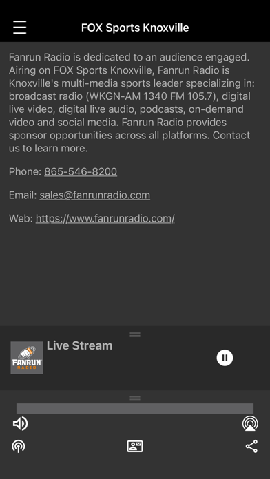 Fanrun Radio - Fox Sports Screenshot 3 - AppWisp.com Fanrun Radio - Fox Sports Screenshot 3 - AppWisp.com