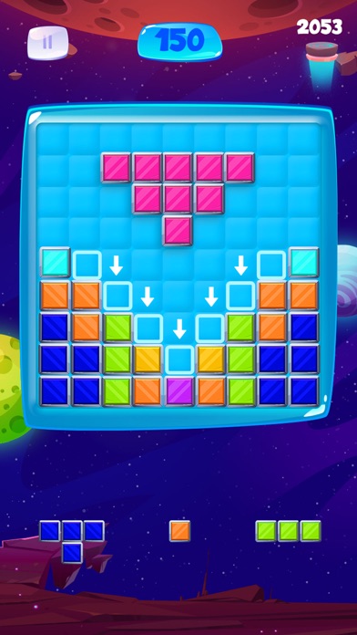 Block Puzzle; Gem Magic Game Screenshot