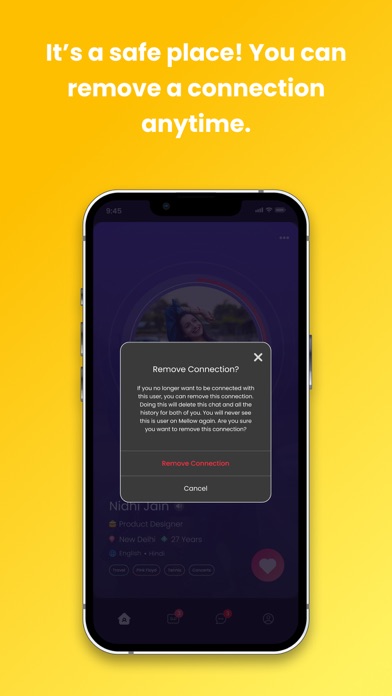 Mellow: Voice Dating App Screenshot