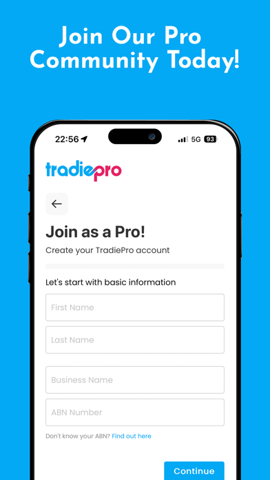 TradiePro Screenshot