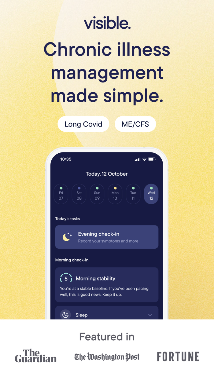 Visible Long Covid and ME-CFS