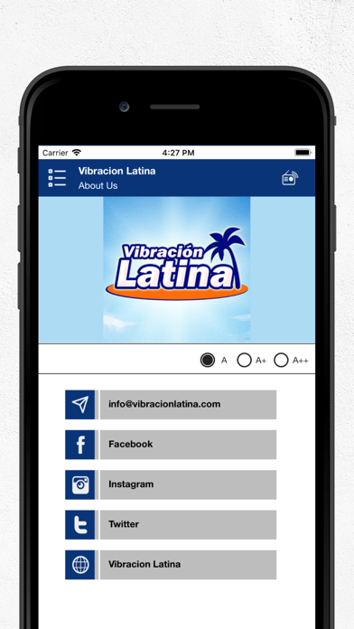 Vibracion Latina Screenshot