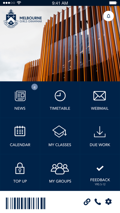 Melbourne Girls Grammar eVI Screenshot