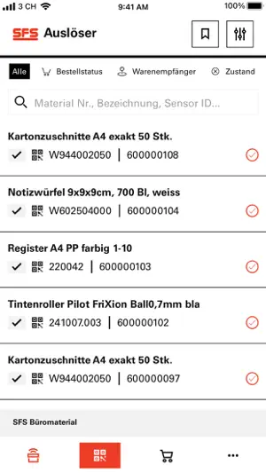 eLogistics® NXT screenshot 2