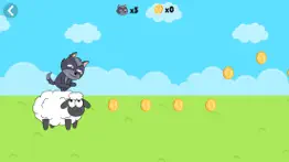 wolf leap sheep:running games iphone screenshot 1