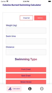 How to cancel & delete calories burned swimming 3