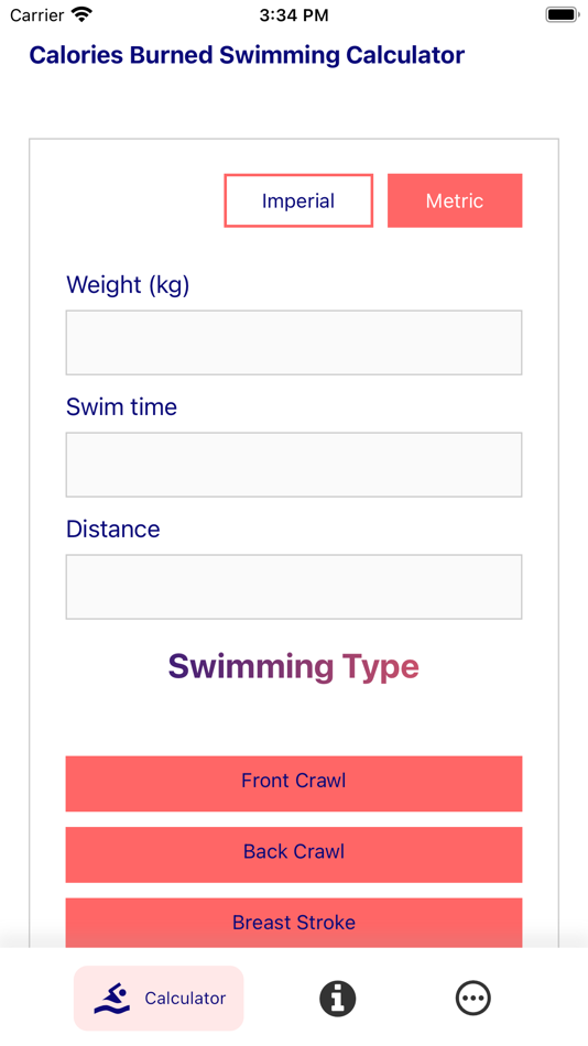 #1. Calories Burned Swimming (iOS) 由: Arsosa Network Inc.