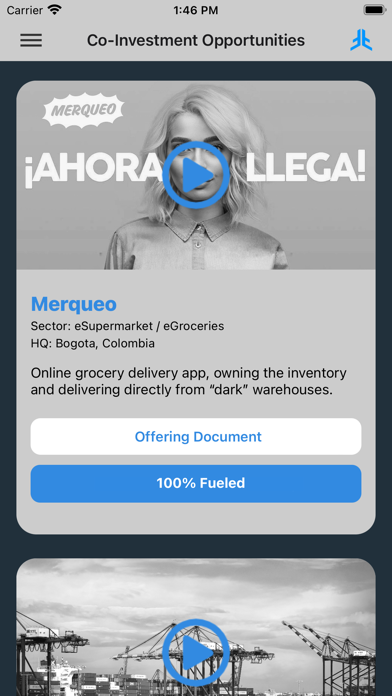 Fuel Venture Capital Screenshot