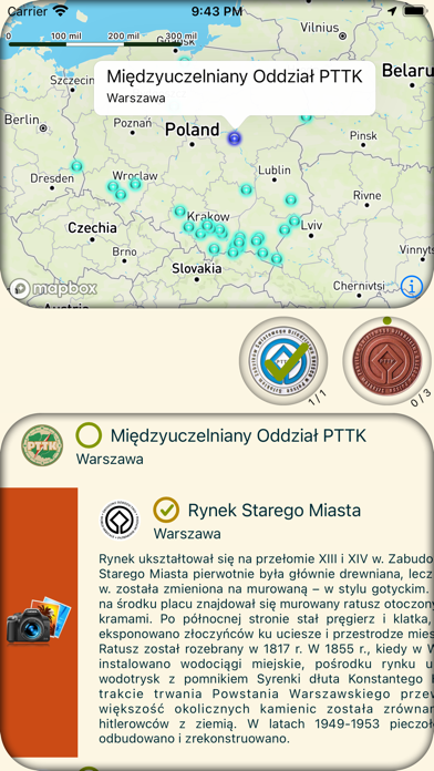 Unesco Heritage - PTTK Trail Screenshot