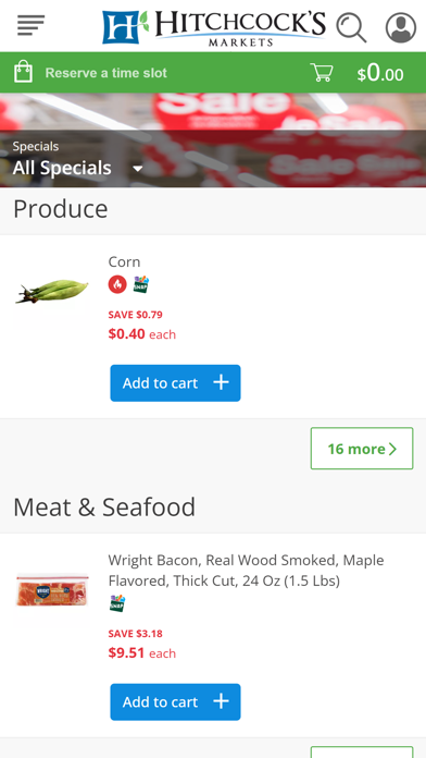 Hitchcock's Markets Screenshot