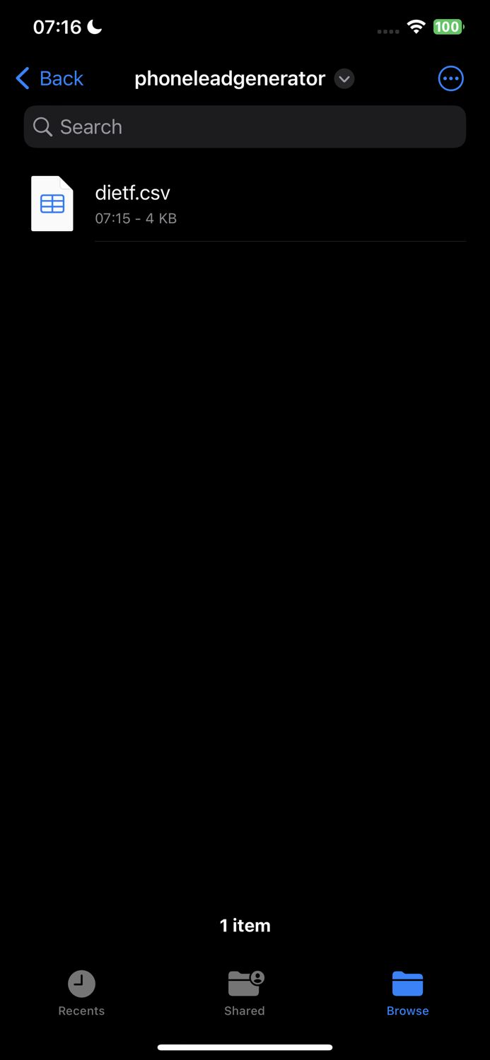 Phone Number Lead Generator