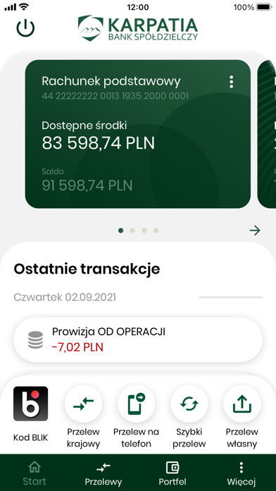 KARPATIA Bank Mobile Screenshot