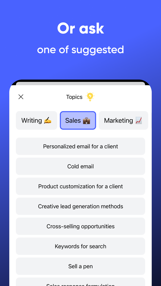 #6. ChatMentor: Smart AI Assistant (iOS) 由: Oleksandr Stepanov