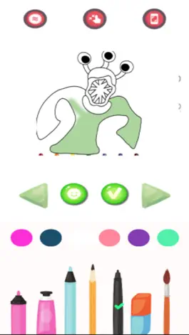 Game screenshot BanBan Coloring Helix Fruit 4 hack