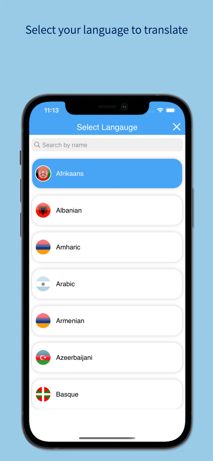 Speak and Translate App