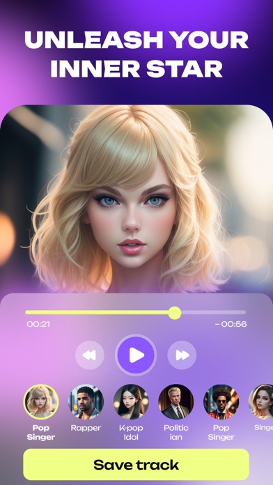 Voice Clone - AI Celebrity Screenshot