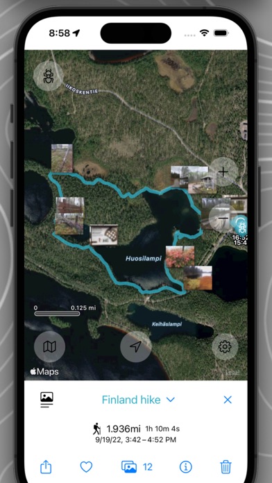 Screenshot #3 pour Fourmi, GPS-phototracker