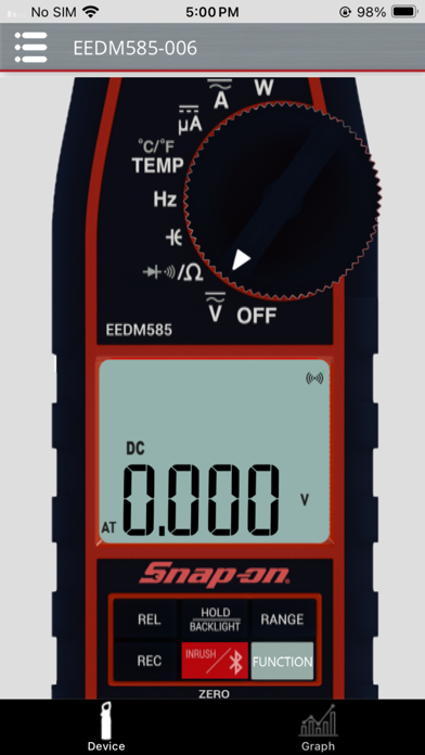Snap-On EEDM585 Screenshot