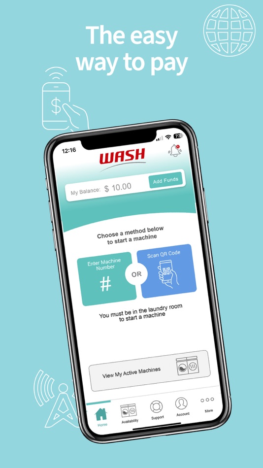 #2. WASH-Connect (iOS) 由: WASH Multifamily Laundry Systems