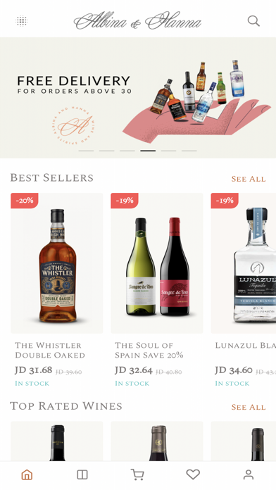 Albina & Hanna shop Screenshot