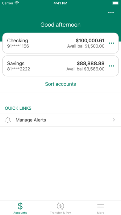 Chemco Federal Credit Union Screenshot