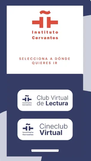 Captura de pantalla de Clubes Virtuales IC (oficial) en iPhone 1