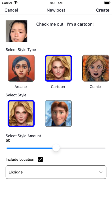 CartoonUp Screenshot